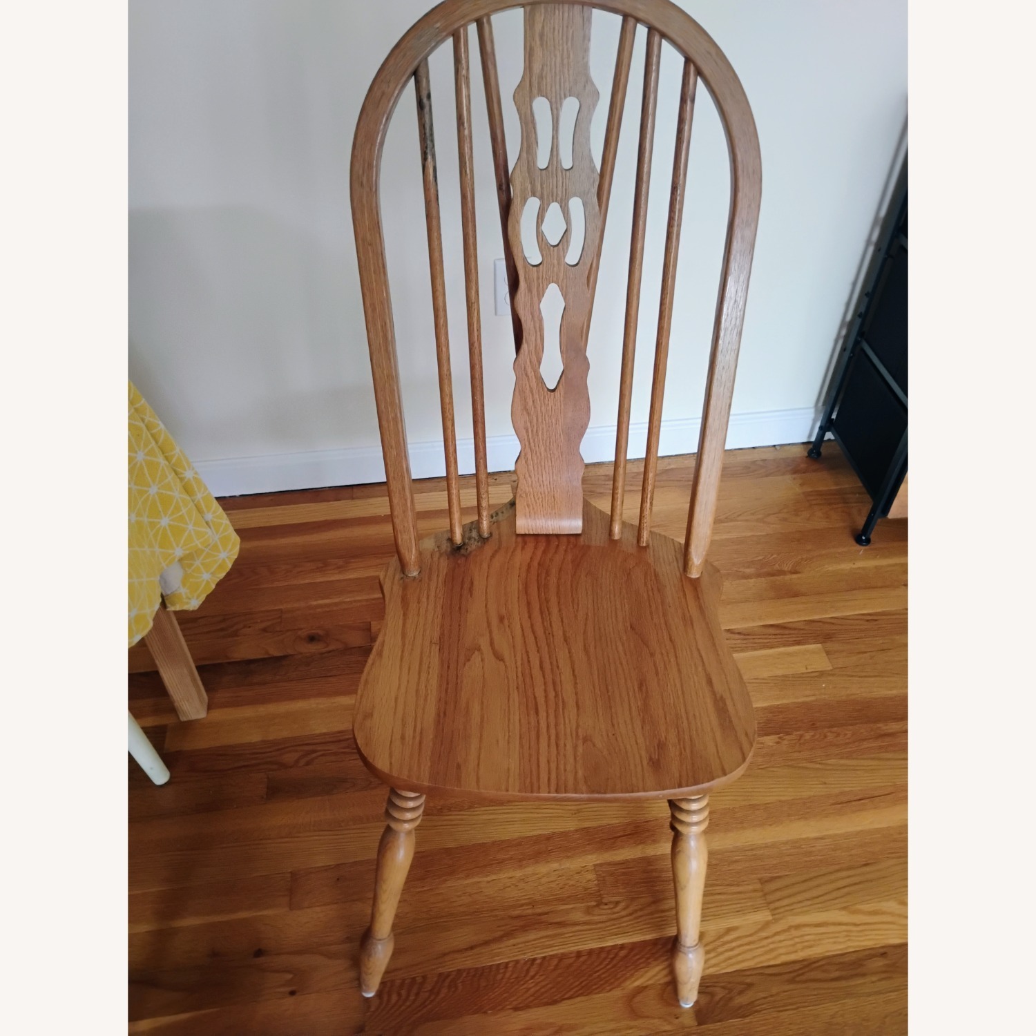 Vintage/Antique Finds Natural Wood Dining Chair - image-3