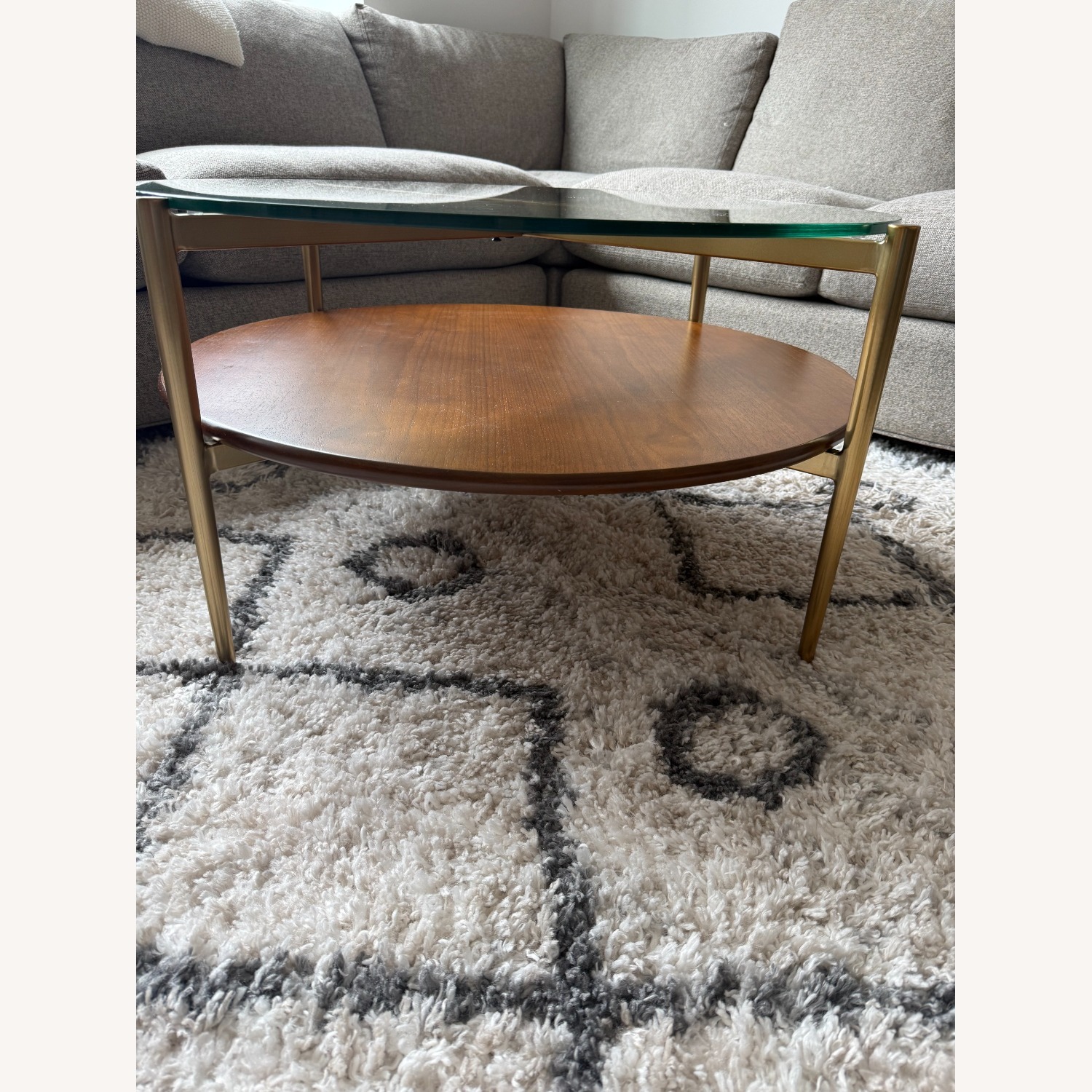 West Elm Mid-Century Art Display Coffee Table - image-3