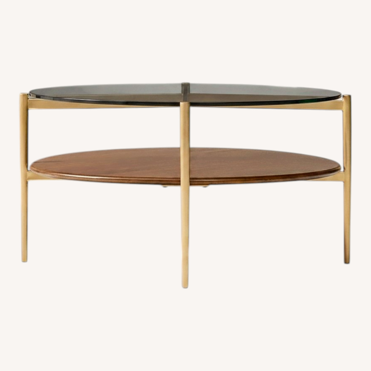 West Elm Mid-Century Art Display Coffee Table - image-0