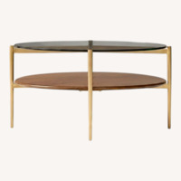 West Elm Mid-Century Art Display Coffee Table