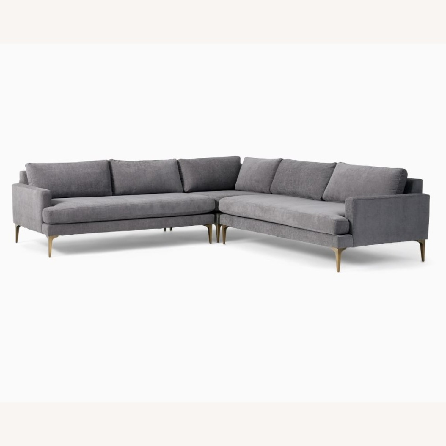 West Elm Andes 3 Piece Sectional - image-1