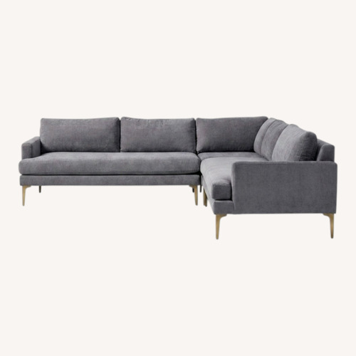 Used West Elm Andes 3 Piece Sectional for sale on AptDeco