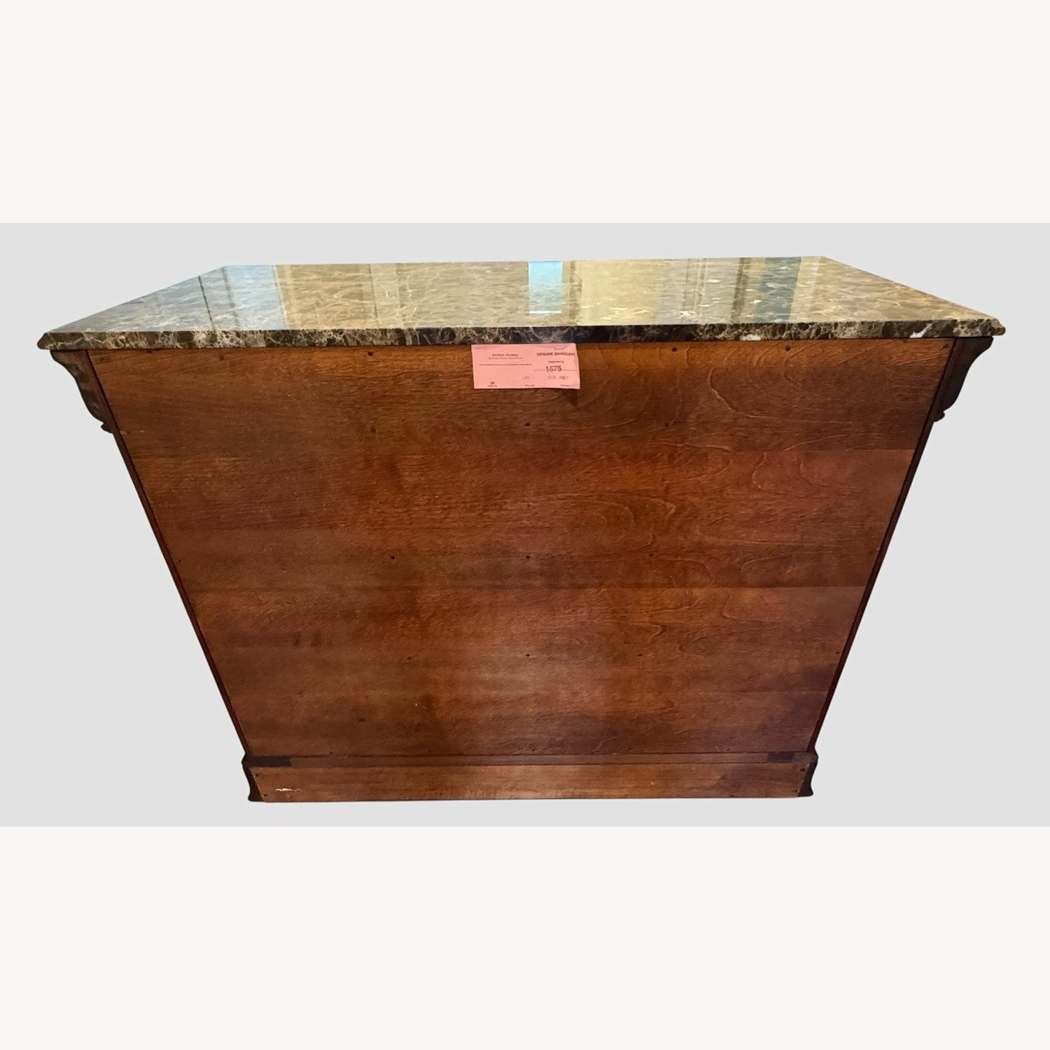 Henkel Harris Marble Top Mahogany Chest - image-7