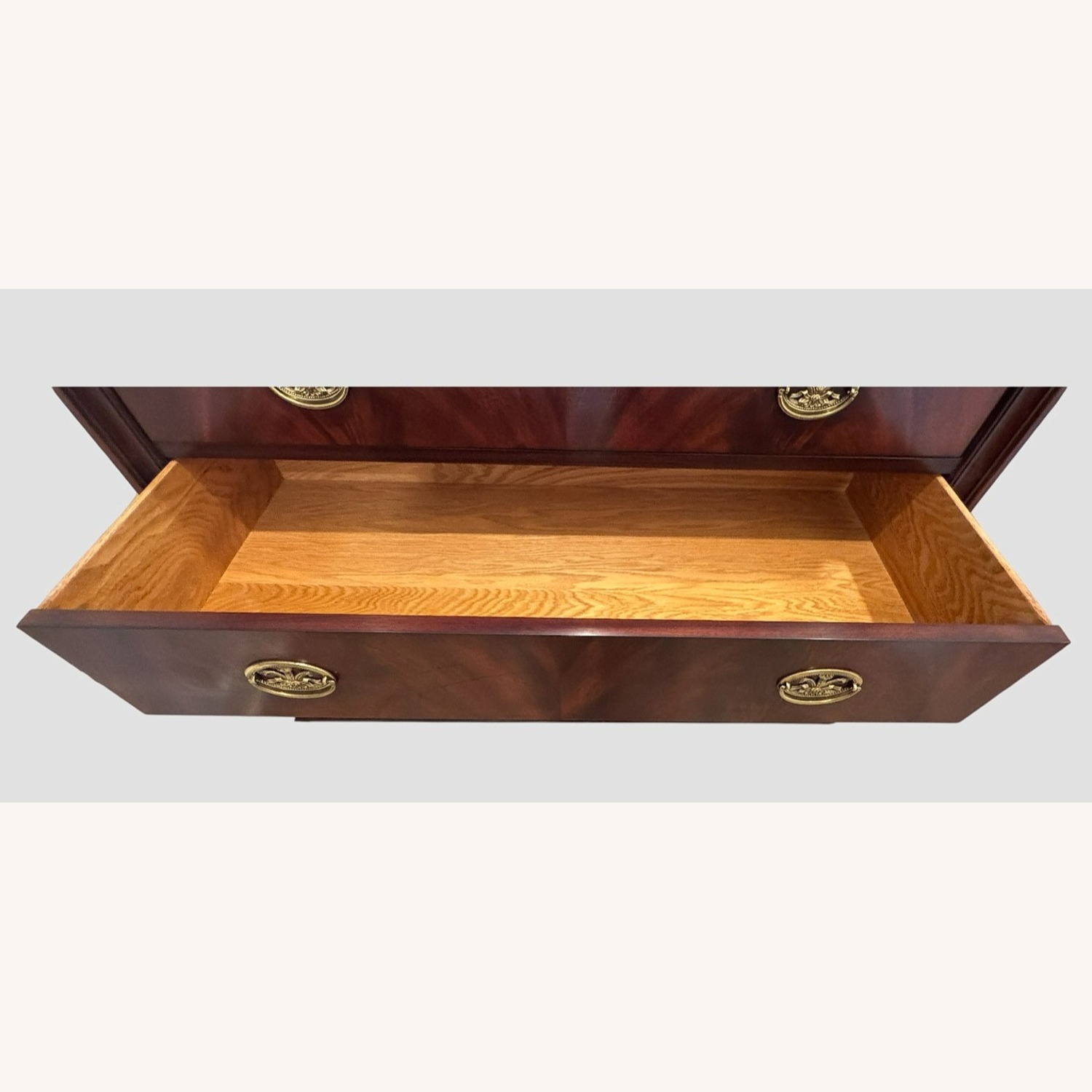 Henkel Harris Marble Top Mahogany Chest - image-18