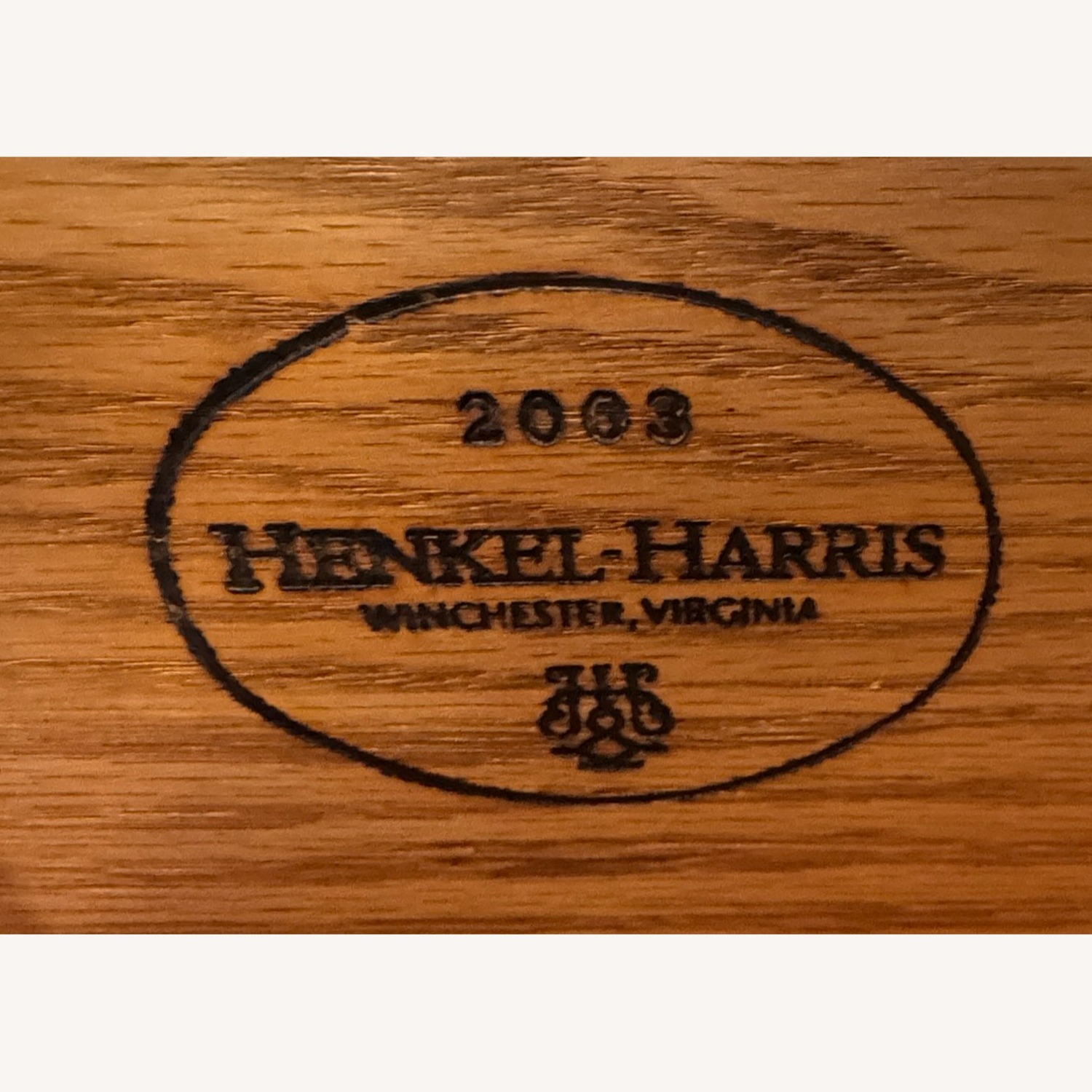 Henkel Harris Marble Top Mahogany Chest - image-6