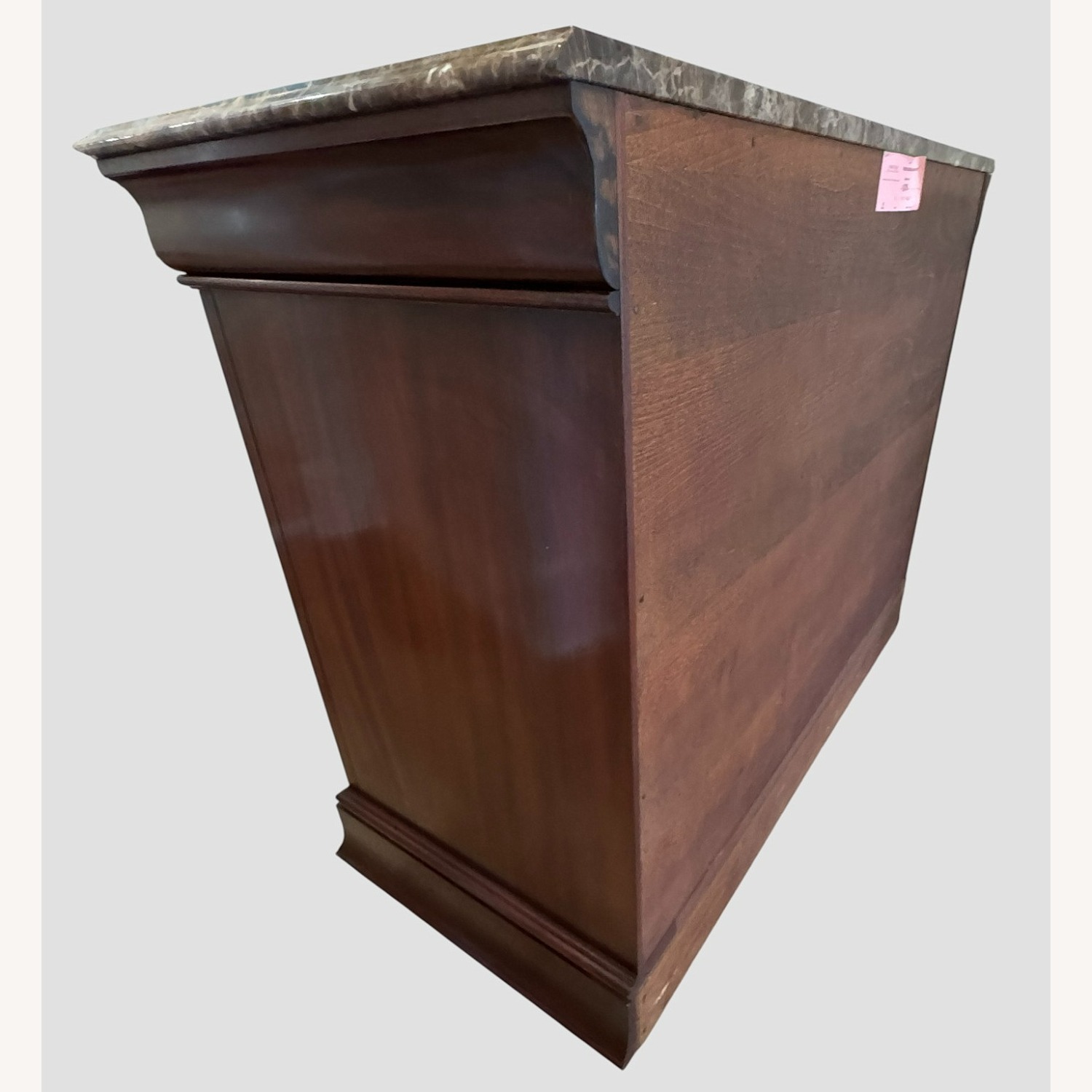 Henkel Harris Marble Top Mahogany Chest - image-14