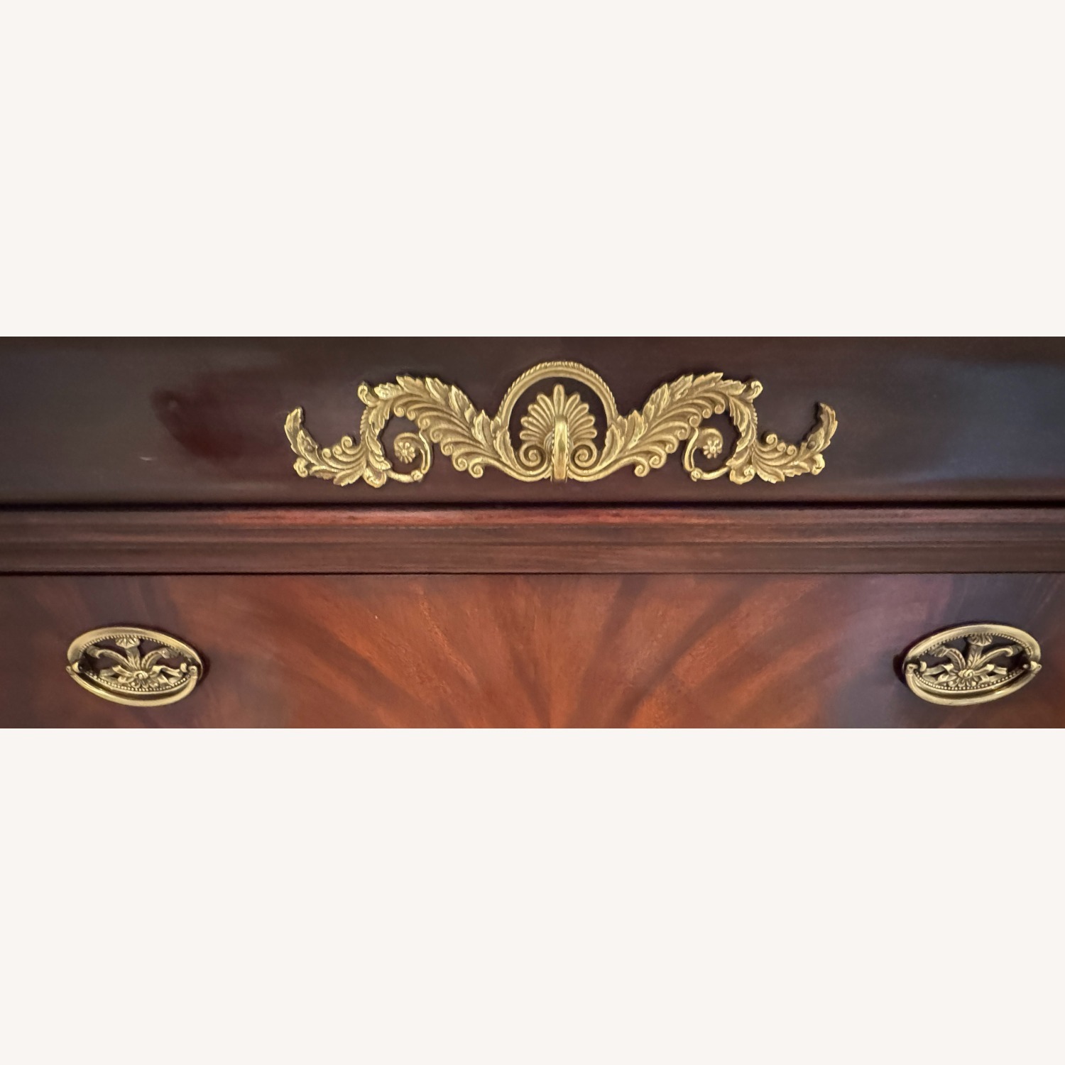 Henkel Harris Marble Top Mahogany Chest - image-15