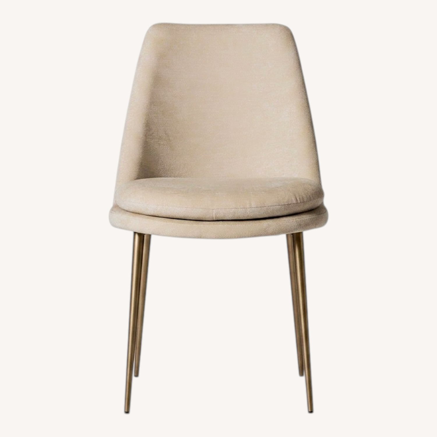 West Elm Finley Light Gray Dining Chairs - image-0