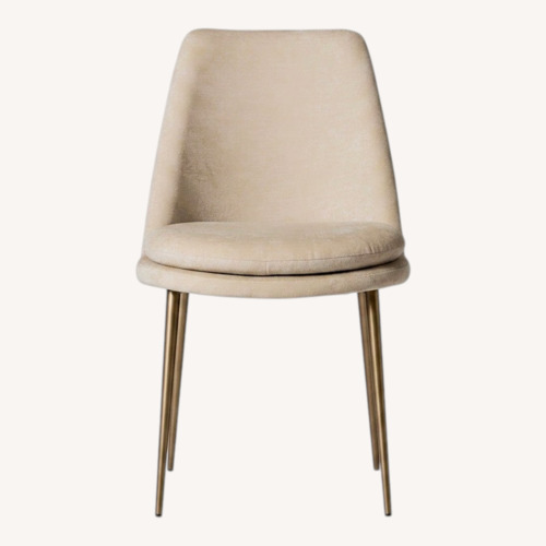 Used West Elm Finley Light Gray Dining Chairs for sale on AptDeco