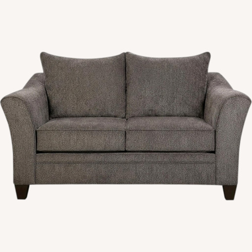 Used Dark Gray Fabric Loveseat for sale on AptDeco