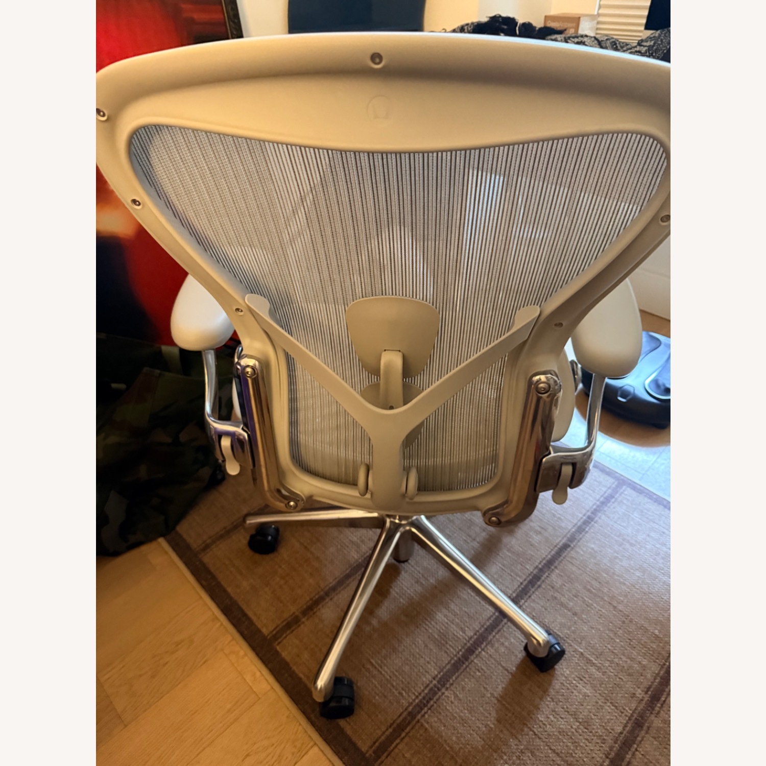 Design Within Reach White Aluminum Office Chair - image-3