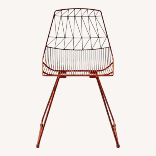 Used Bend Goods Lucy Chair Accent Chair (Copper) for sale on AptDeco