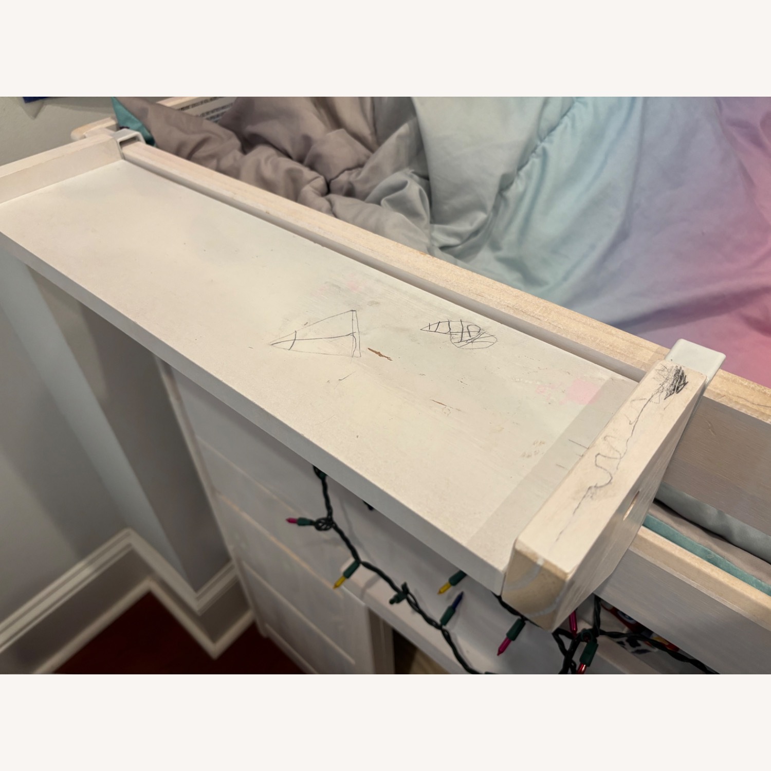 Max & Lily Modern Farmhouse Loft Bed - image-6