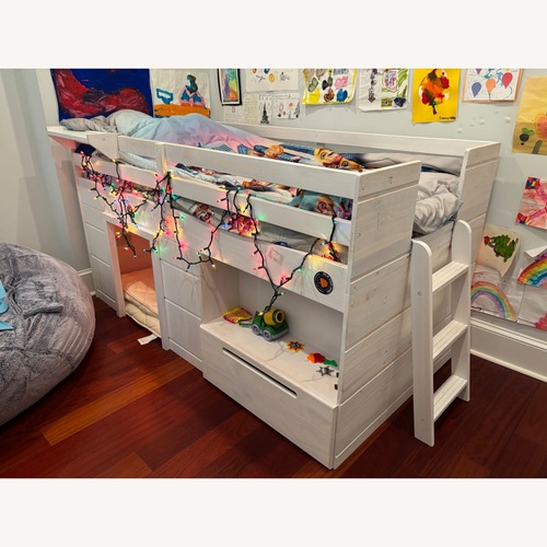 Used Max & Lily Modern Farmhouse Loft Bed for sale on AptDeco