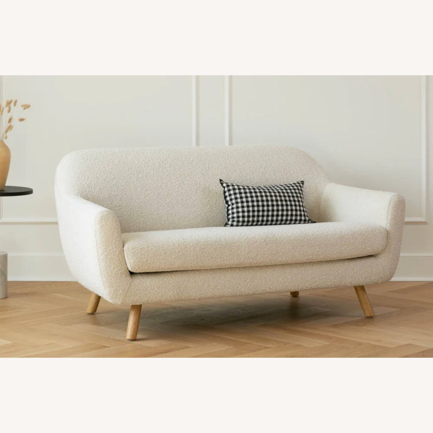 Article Gabriola 64" Loveseat - Ivory Bouclé - image-1
