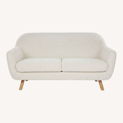 Used Article Gabriola 64" Loveseat - Ivory Bouclé for sale on AptDeco