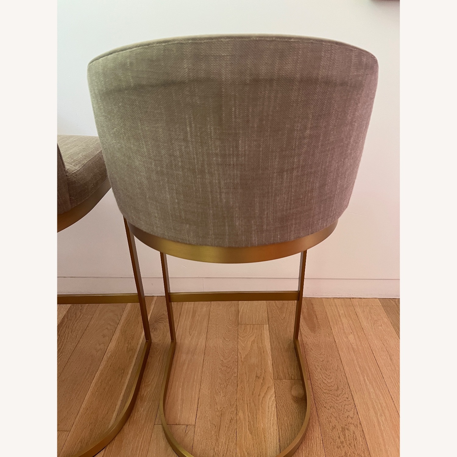 Restoration Hardware 1960s Rome Fabric Bar & Counter Stool - image-8