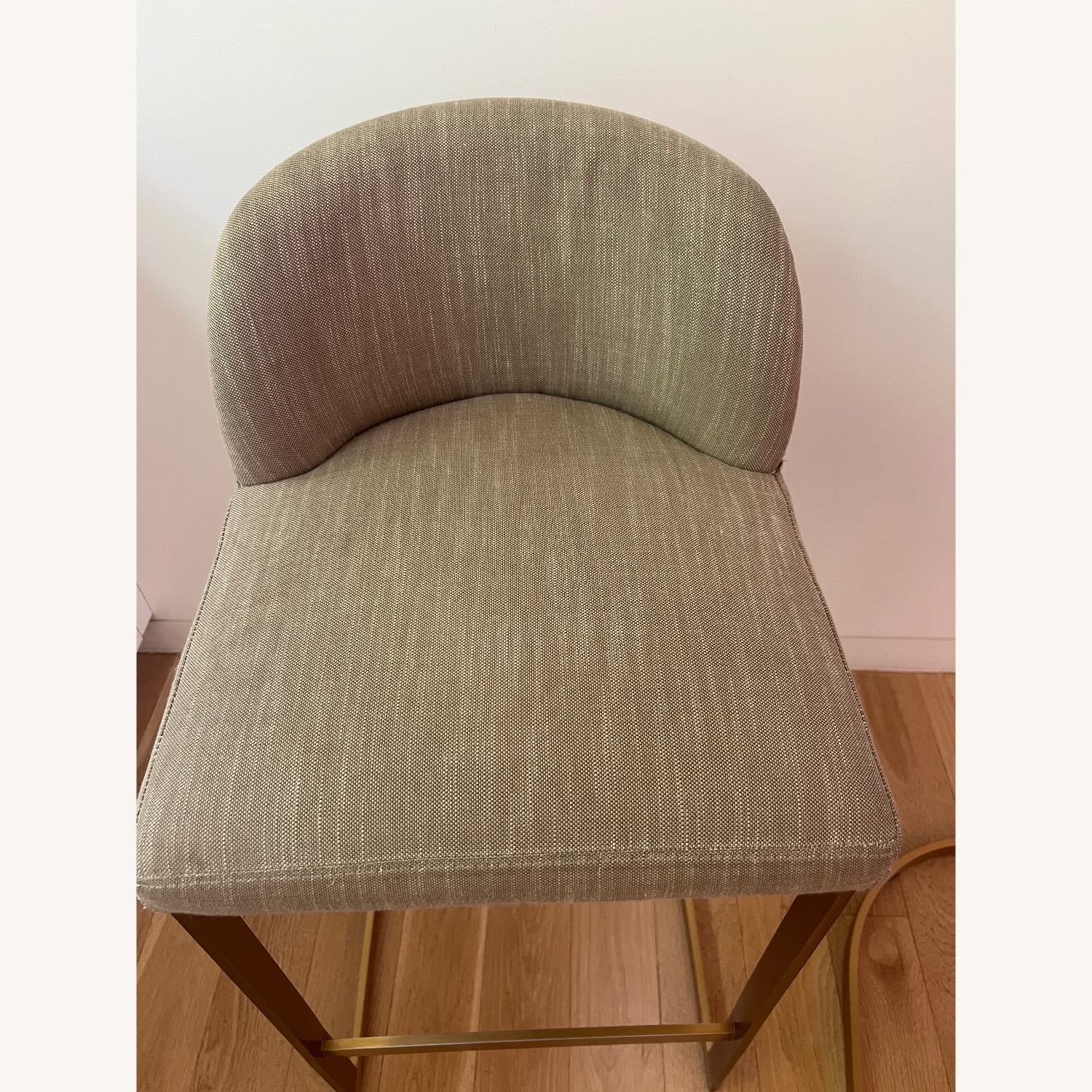 Restoration Hardware 1960s Rome Fabric Bar & Counter Stool - image-5