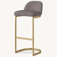 Restoration Hardware 1960s Rome Fabric Bar & Counter Stool