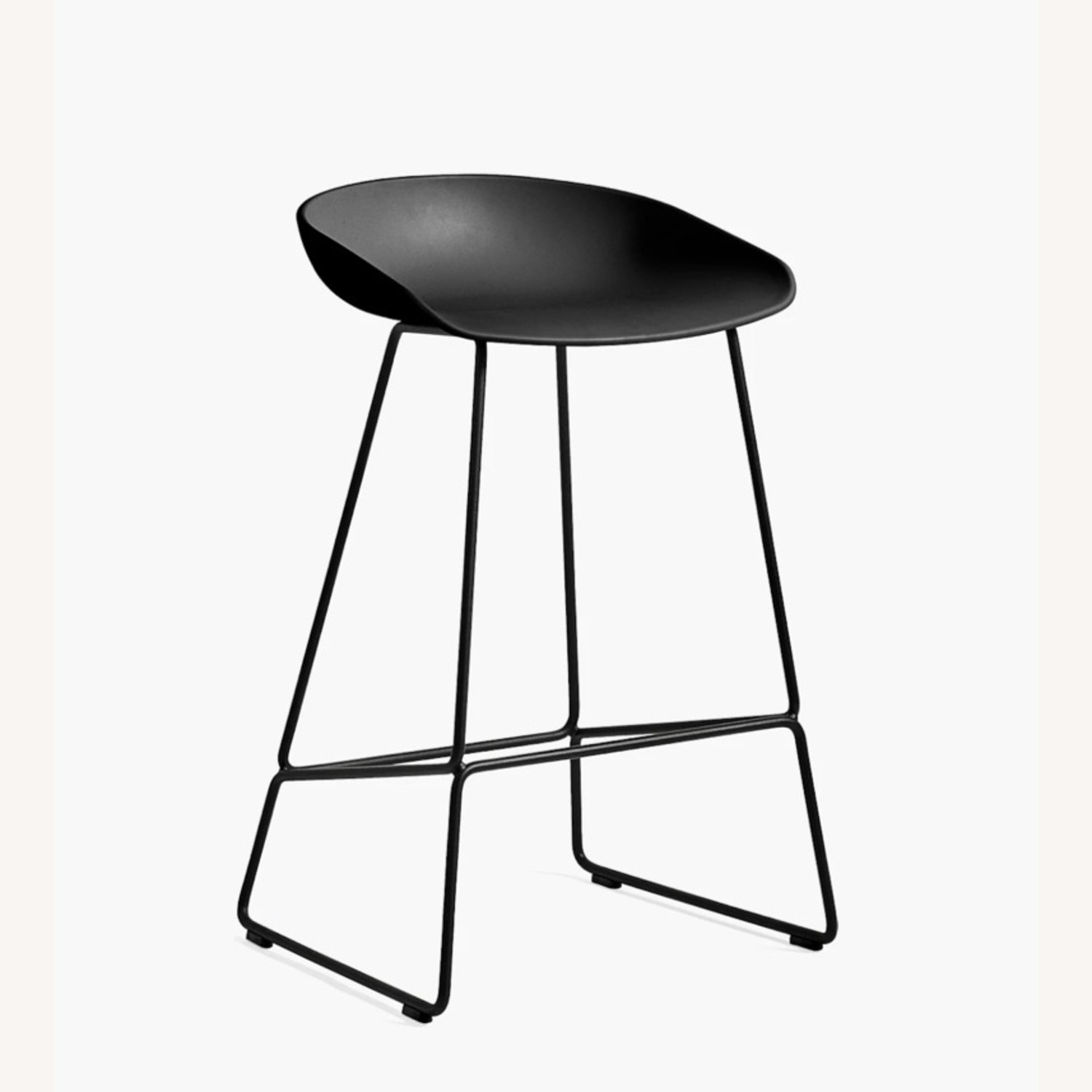 Hay About A Stool 38 2.0 Black Stools - image-1