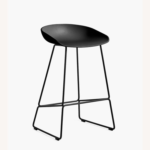 Used Hay About A Stool 38 2.0 Black Stools for sale on AptDeco