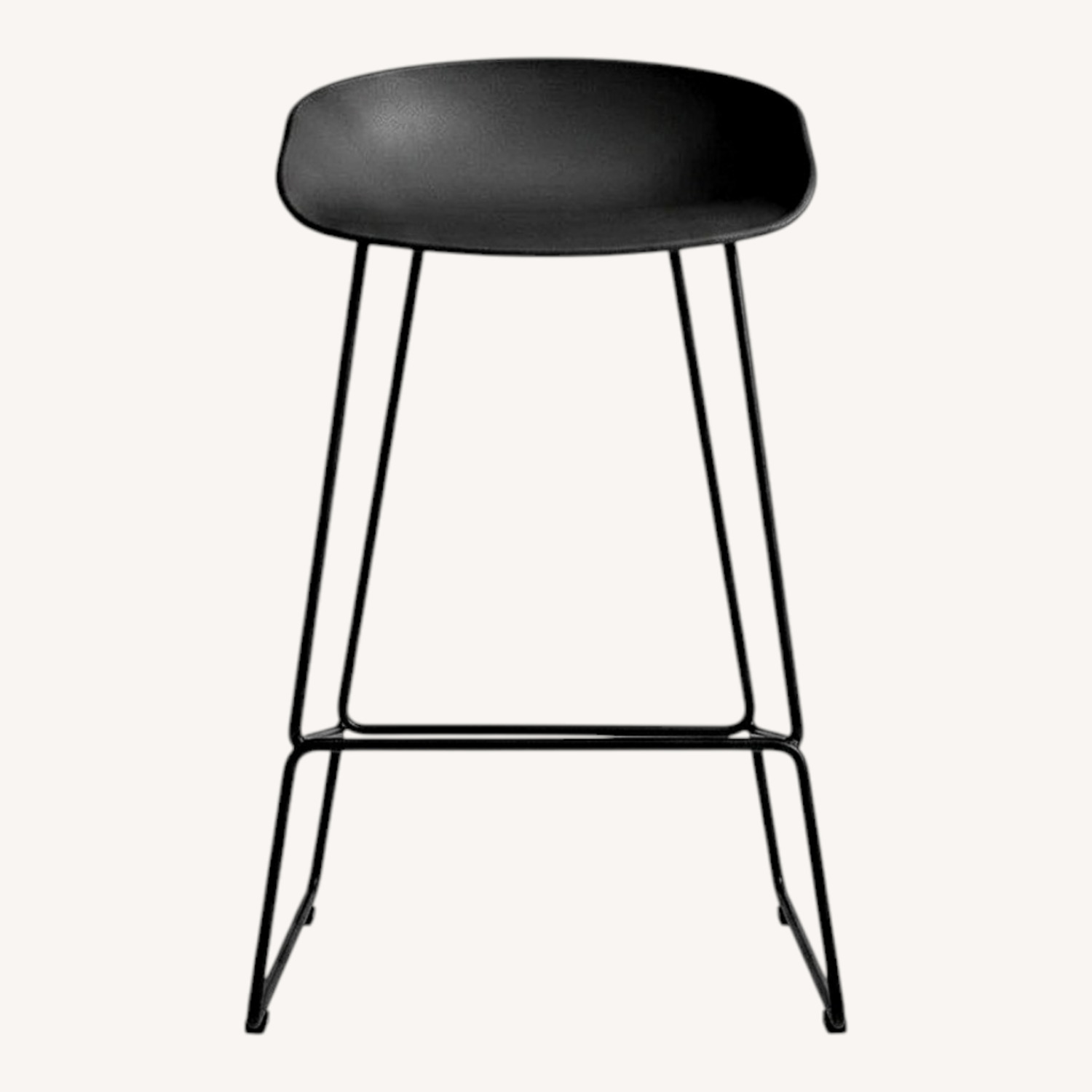 Hay About A Stool 38 2.0 Black Stools - image-0
