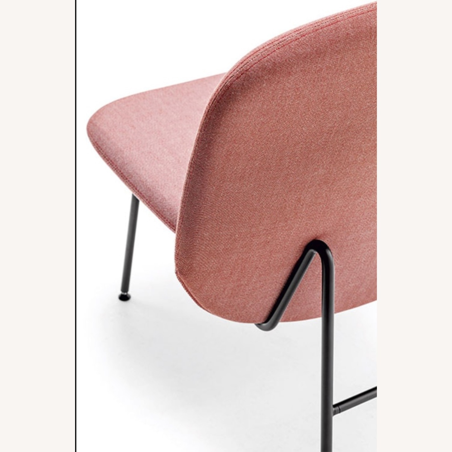Ala Pink Fabric Armchair - image-2