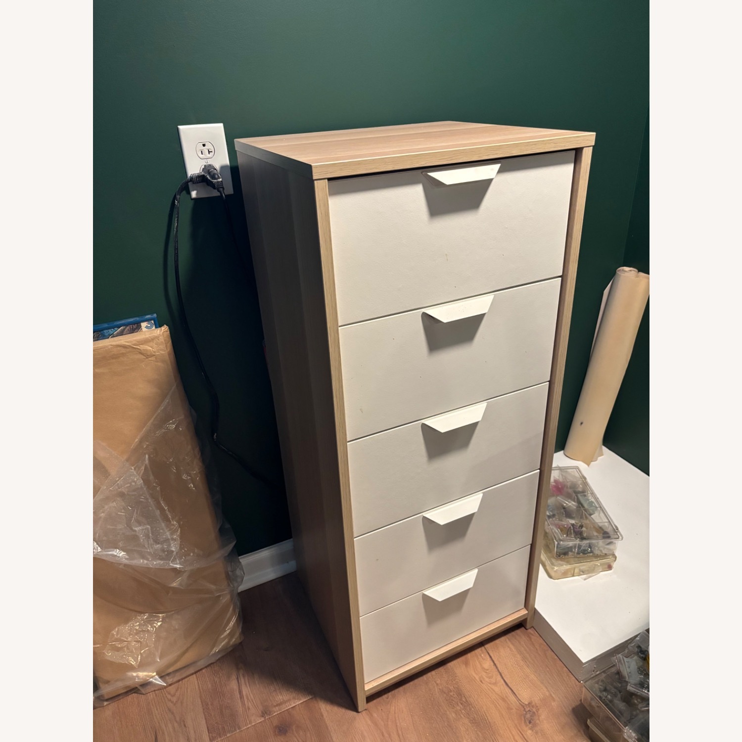 IKEA Askvoll White Dresser - image-2