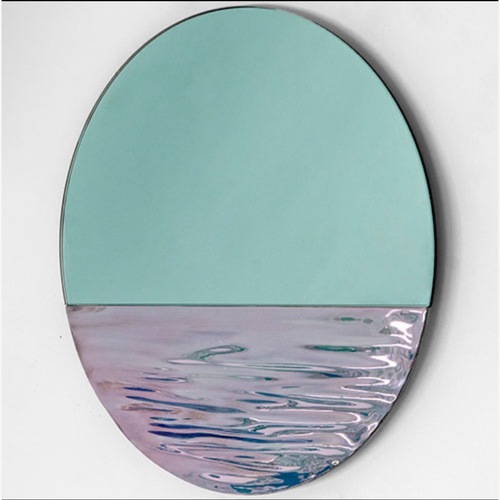 Used Orizon Glass Wall Mirror for sale on AptDeco