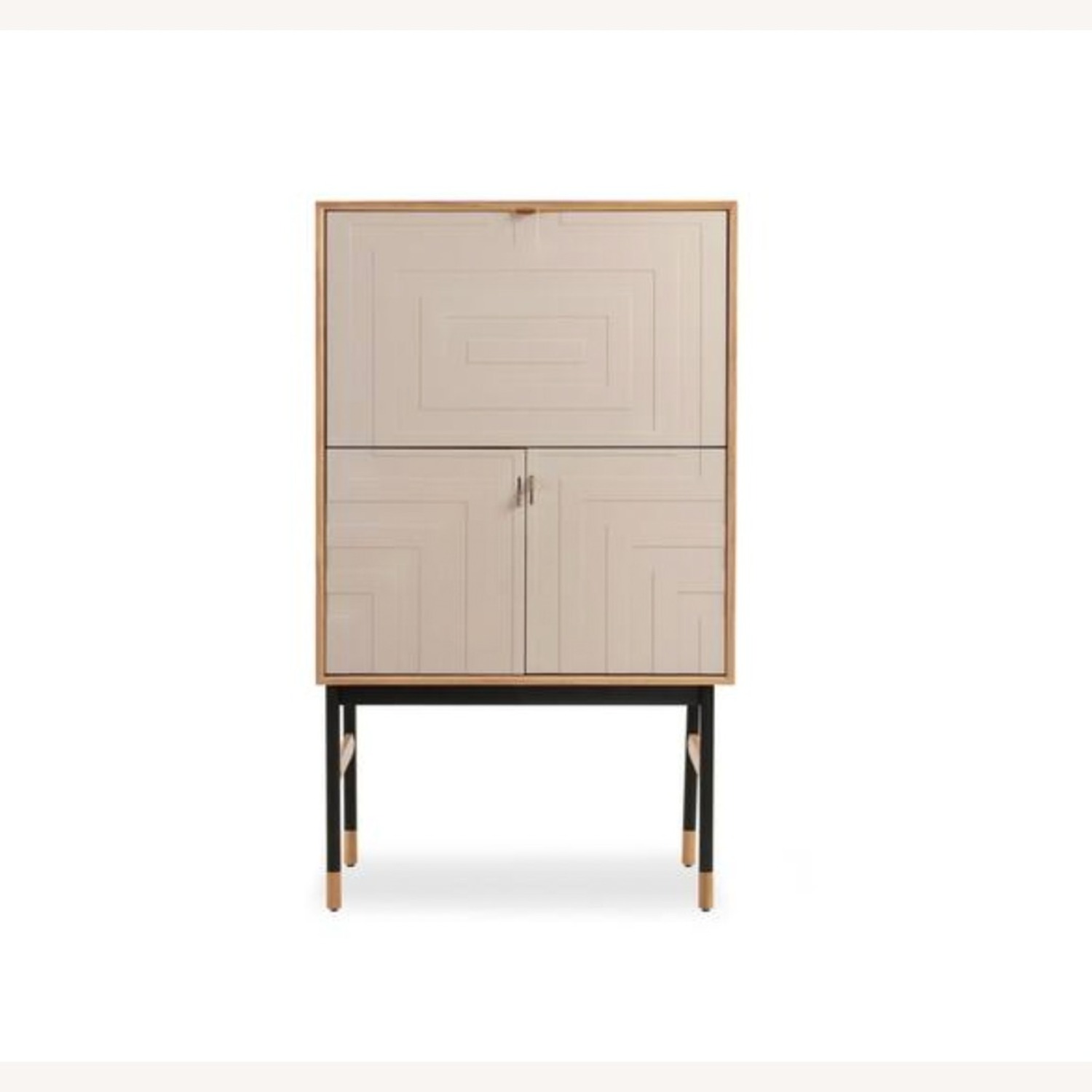 Kardiel Urbane Light Gray Wood Armoire - image-4