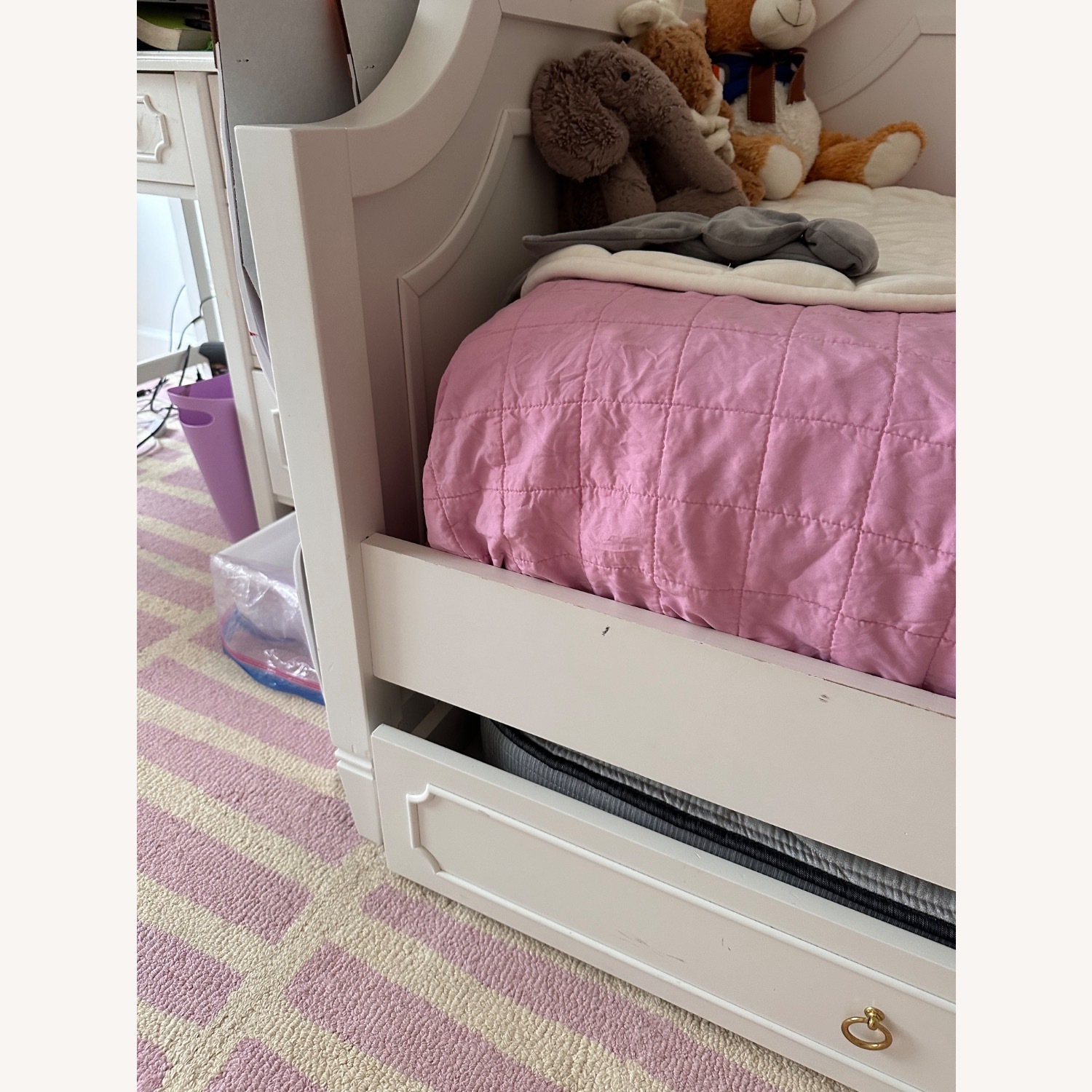 Pottery Barn Kids Ava Regency White Twin Bed - image-3