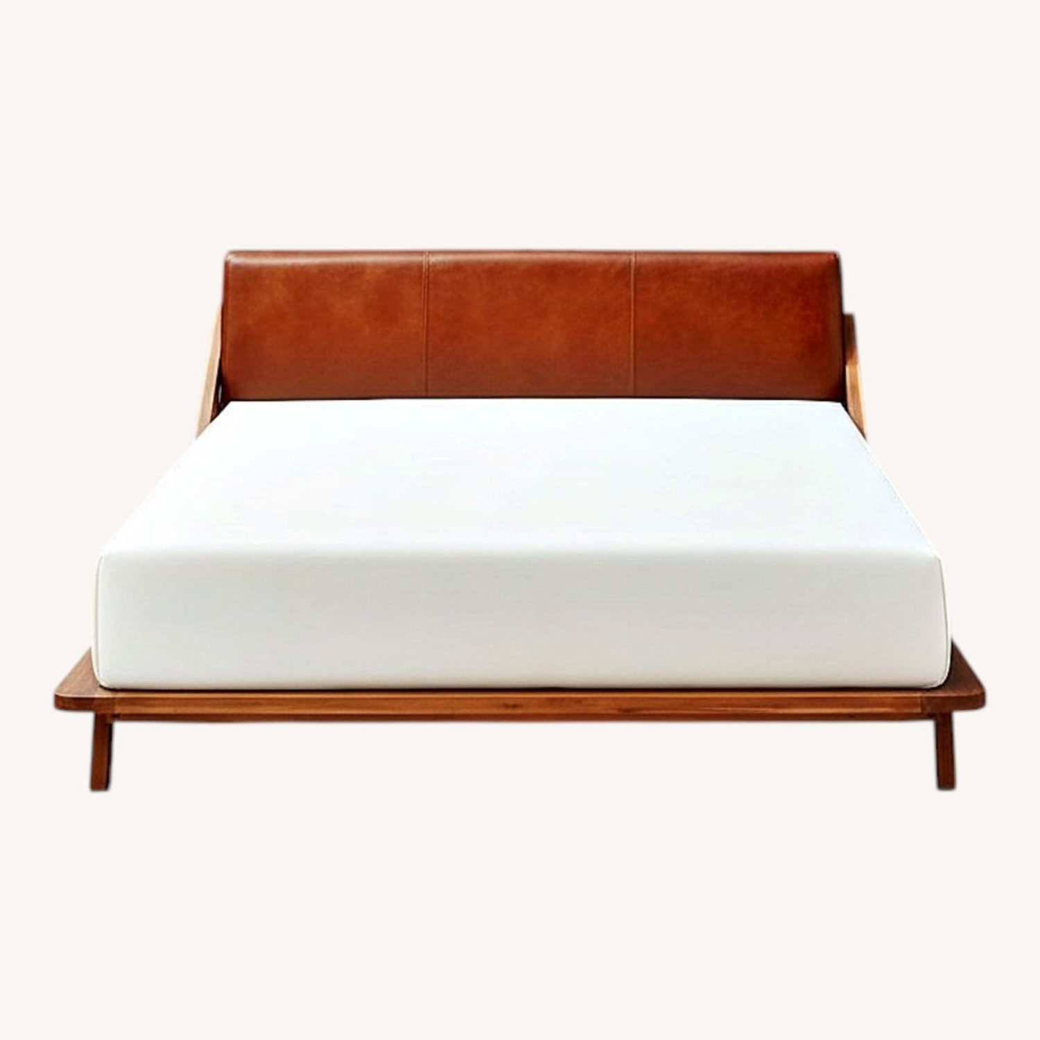 CB2 Drommen Acacia Wood Queen Bed - image-3