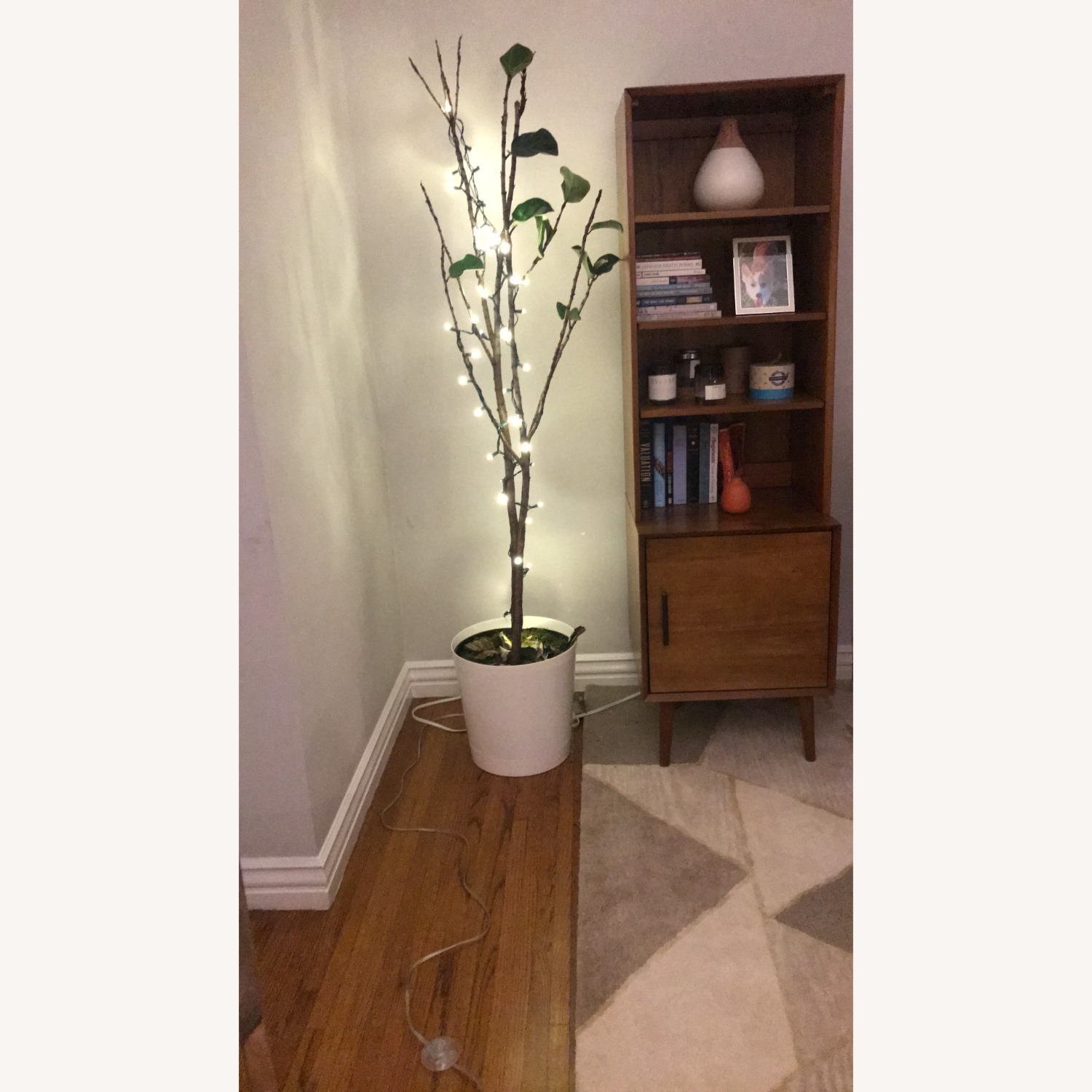 West Elm Mid-century Light Brown Wood Bookcase - image-2