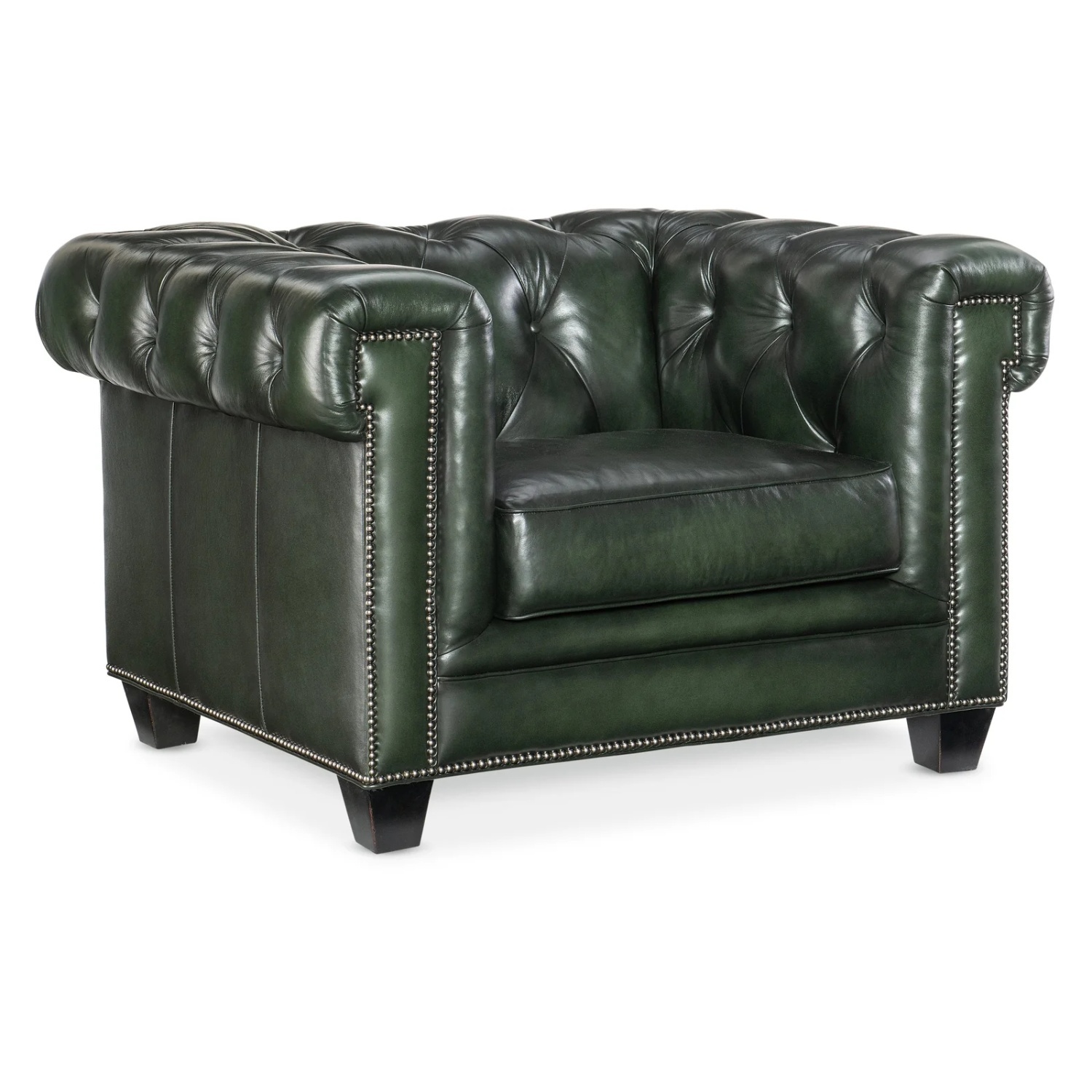 Hooker Furniture Chester Dark Gray Armchair - image-6