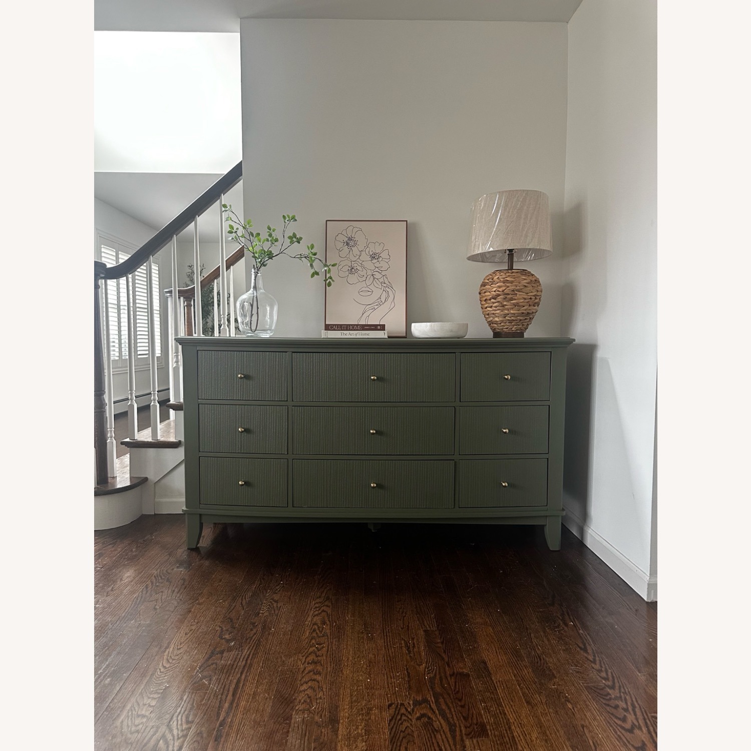 Vintage Hamilton & Spill Nine Drawers Dresser - image-3