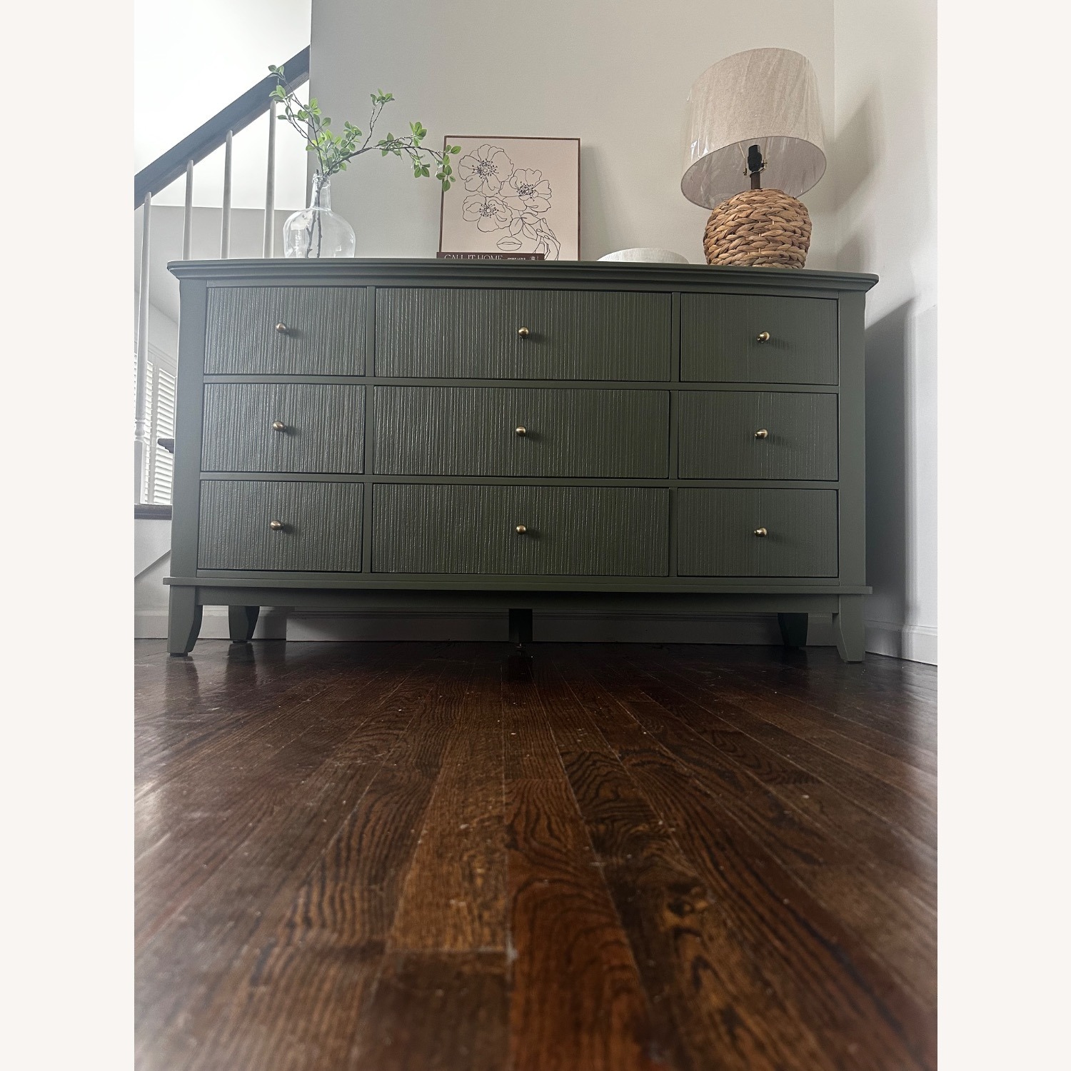 Vintage Hamilton & Spill Nine Drawers Dresser - image-4