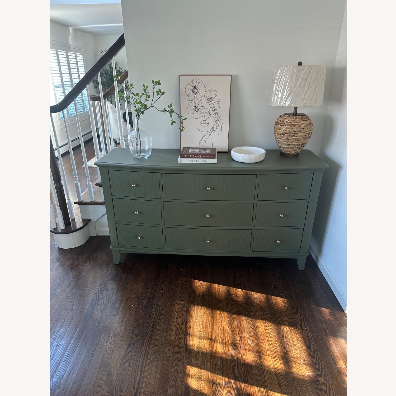 Vintage Hamilton & Spill Nine Drawers Dresser - image-2