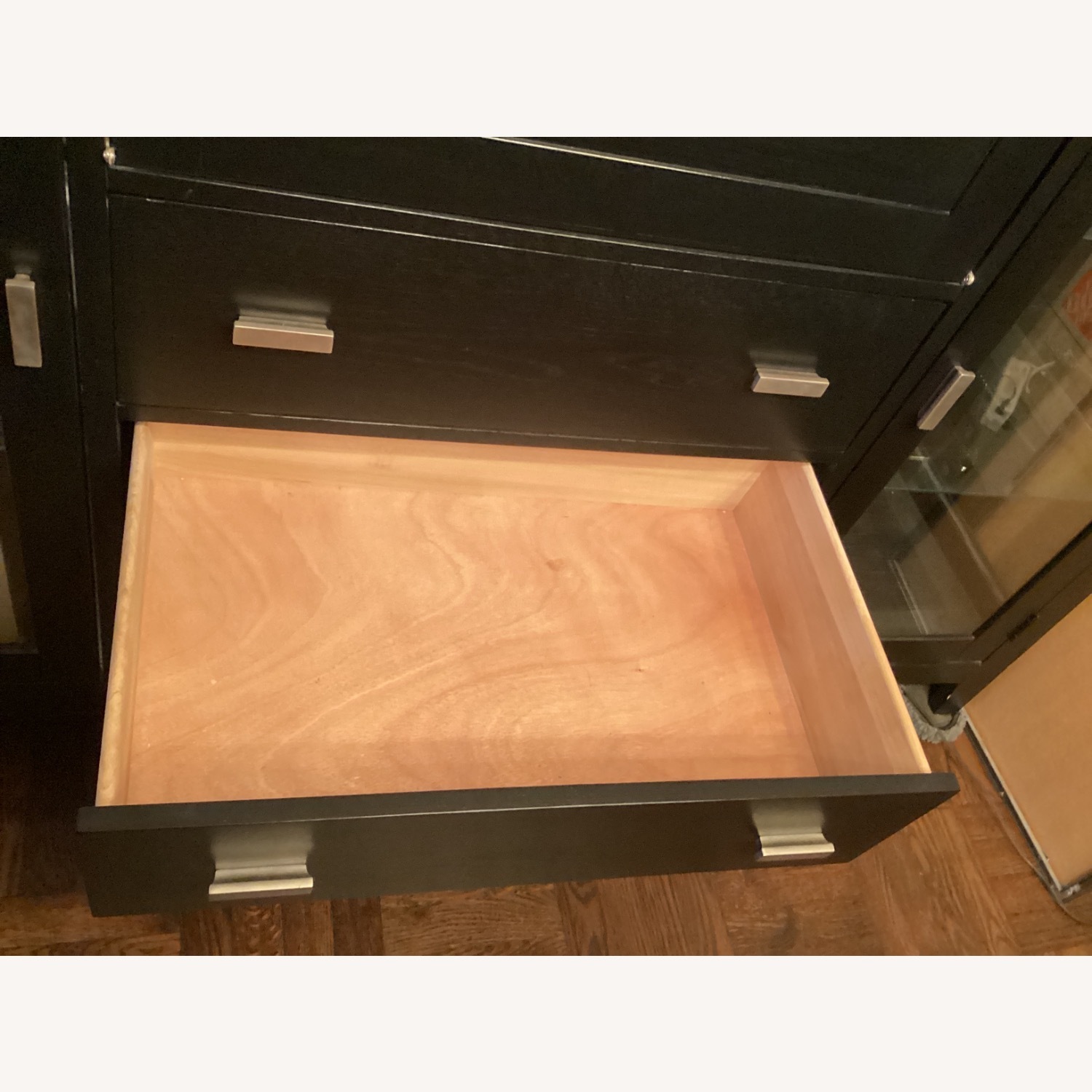 Black Wood Bar Hutch - image-4