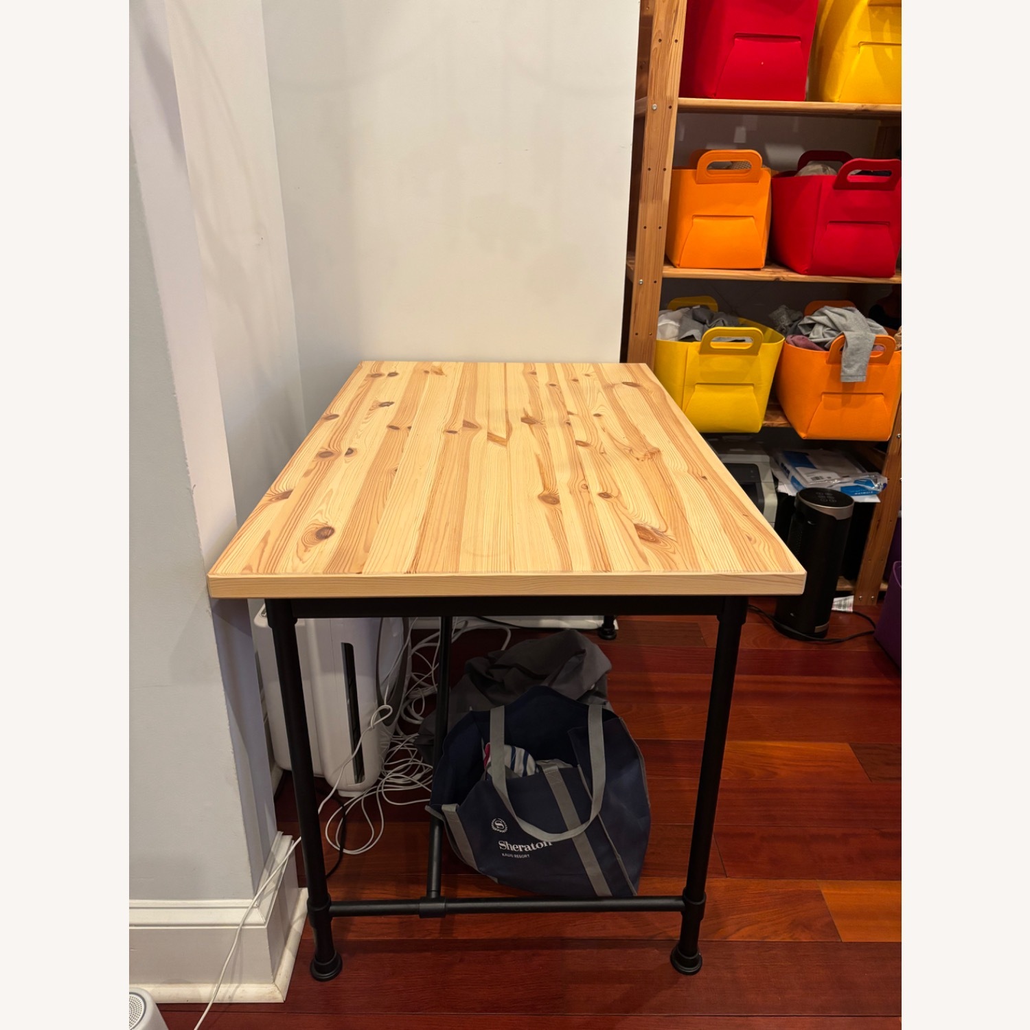 IKEA Kullaberg Natural Wood Desk - image-3