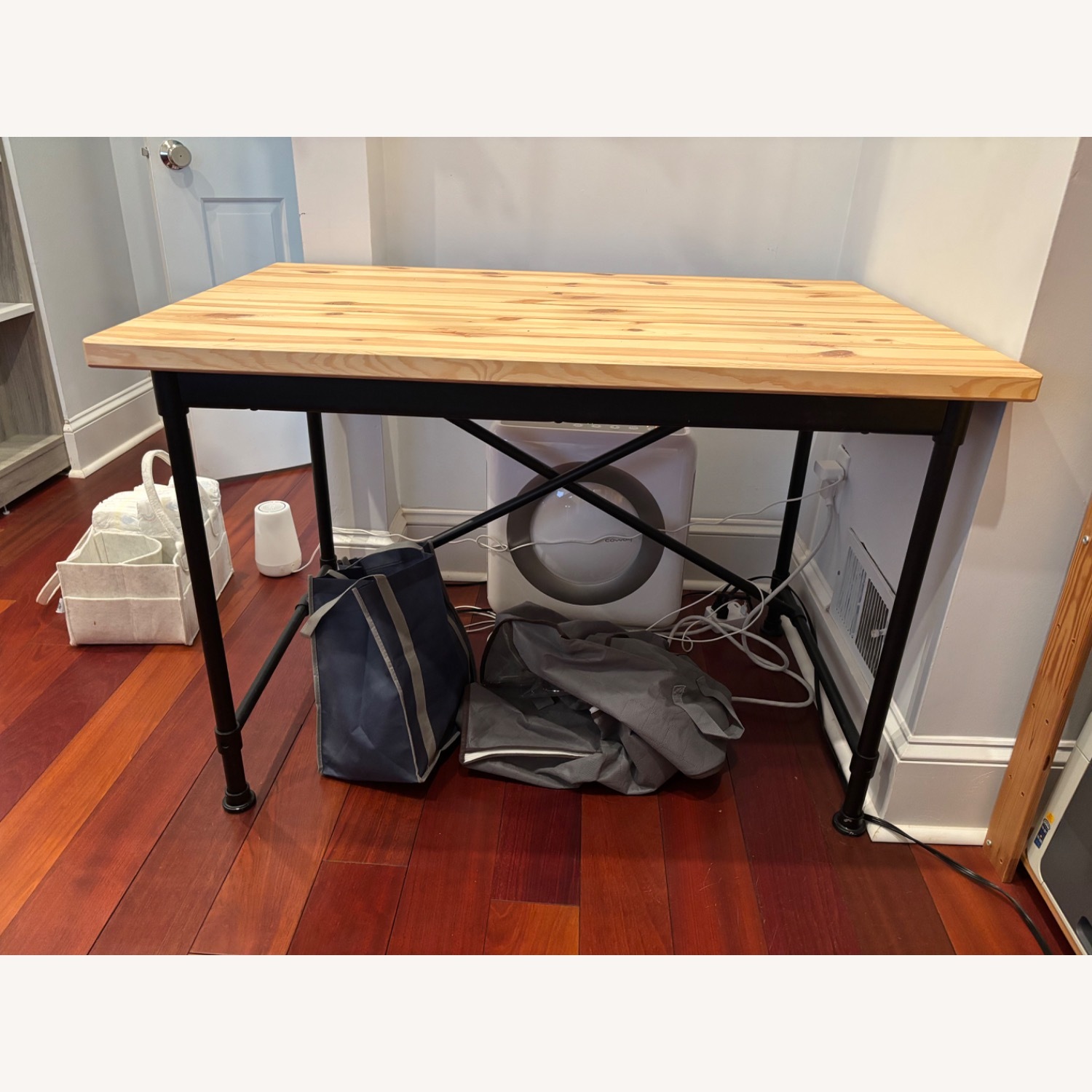 IKEA Kullaberg Natural Wood Desk - image-1