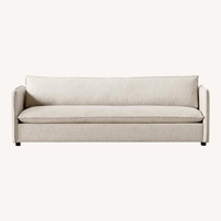 CB2 Corroy Natural Linen 3+ Seater Sofa