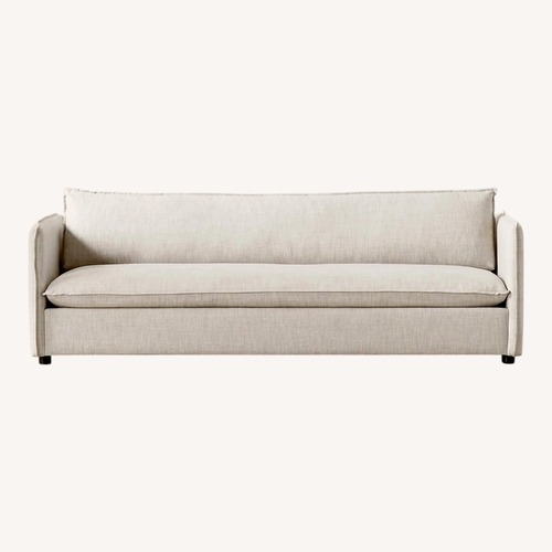 Used CB2 Corroy Natural Linen 3+ Seater Sofa for sale on AptDeco