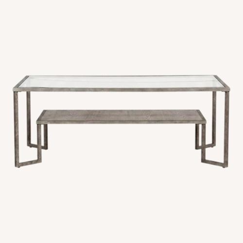 Used Modern Glass Coffee Table for sale on AptDeco