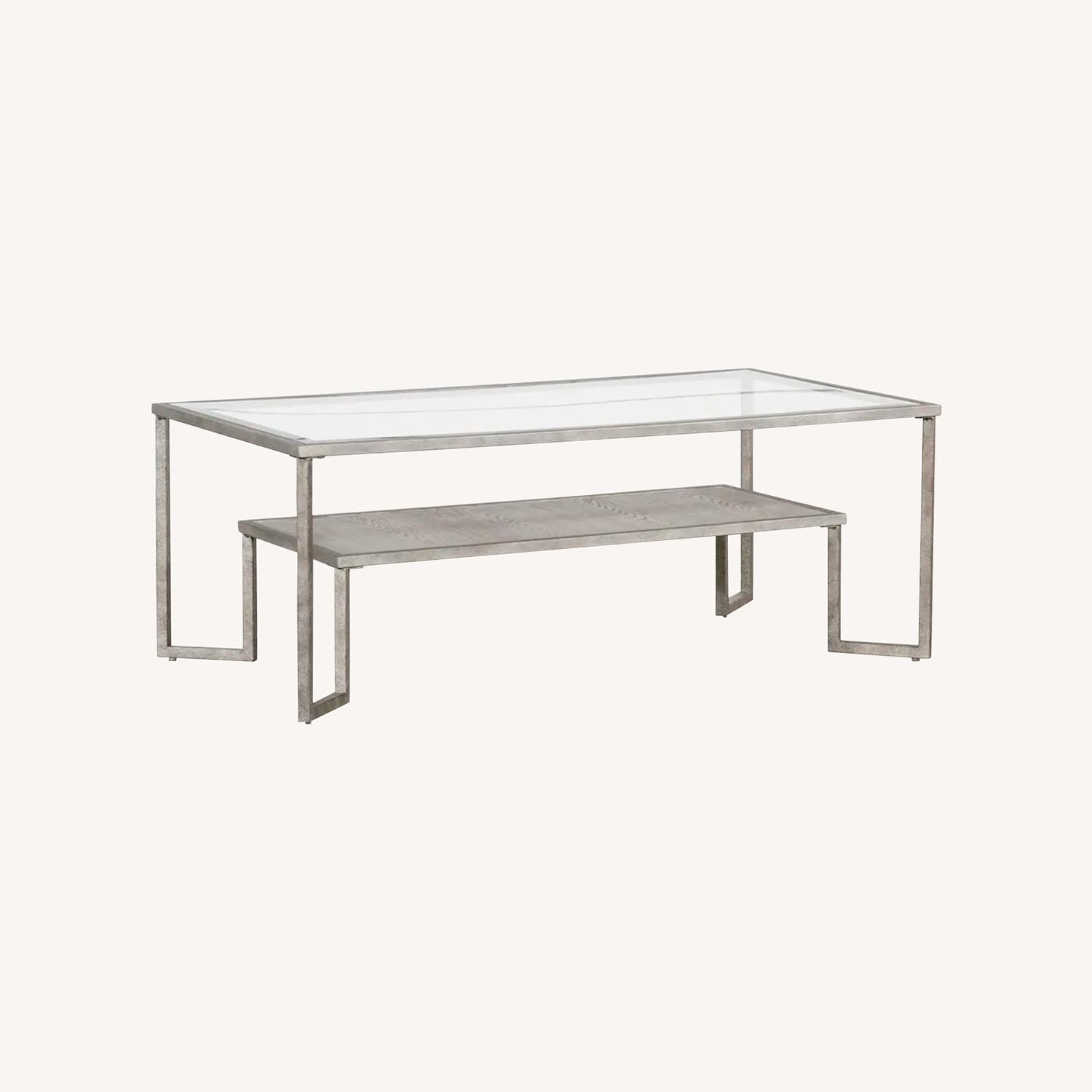 Modern Glass Coffee Table - image-7