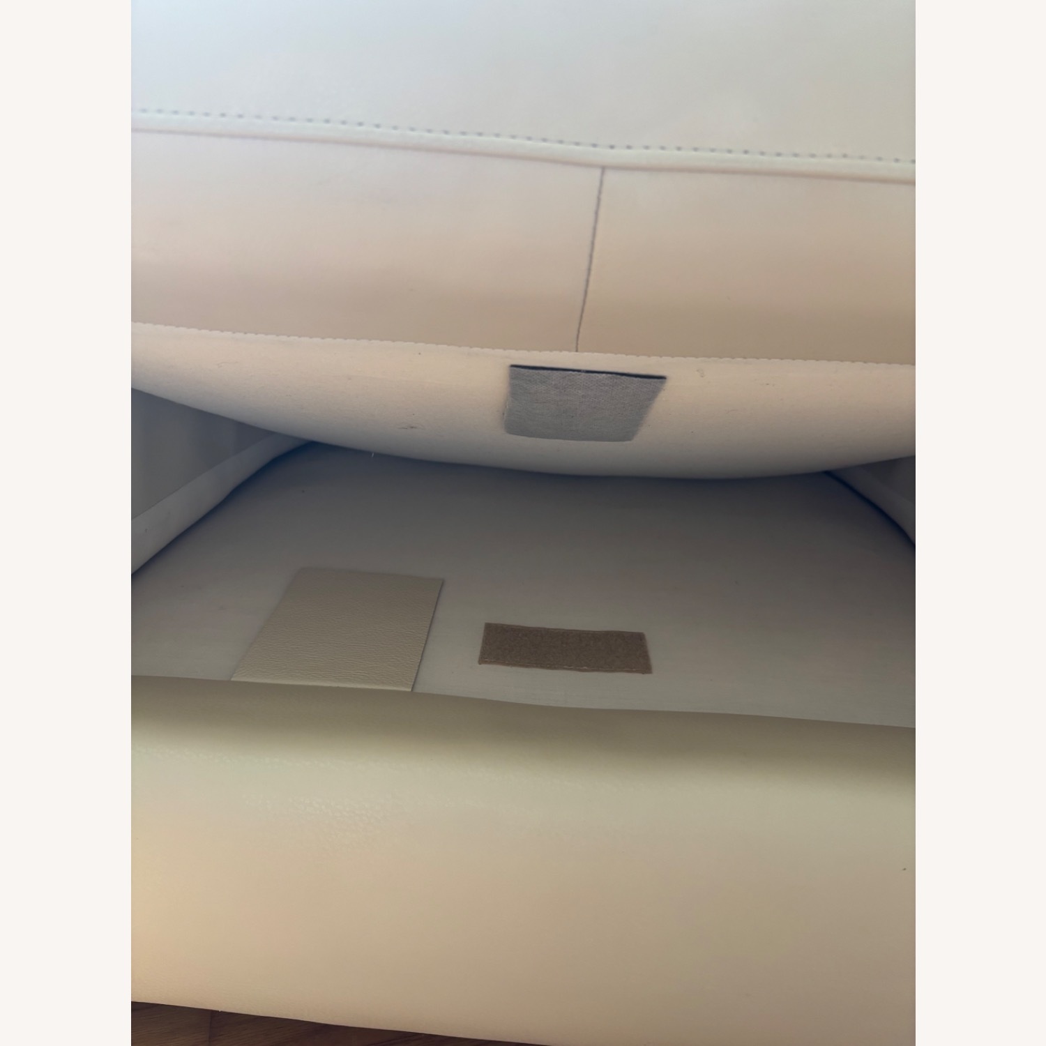Bernhardt Furniture White Leather Accent Chair - image-7