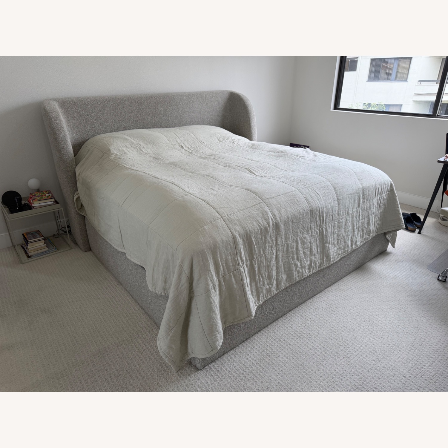 Banana Republic Home Chicago King Bouclé Bed - image-1