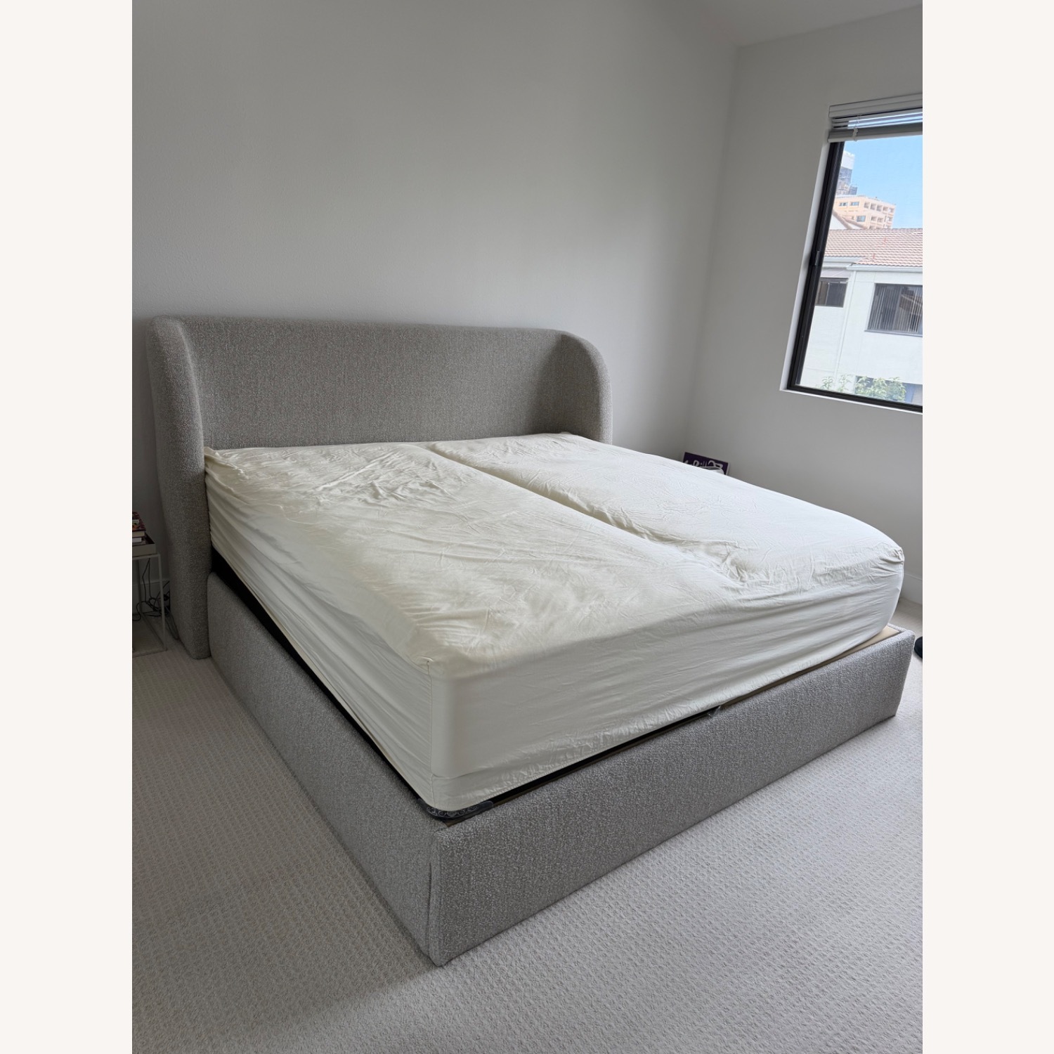 Banana Republic Home Chicago King Bouclé Bed - image-4