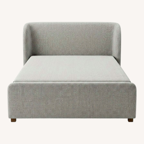 Used Banana Republic Home Chicago King Bouclé Bed for sale on AptDeco