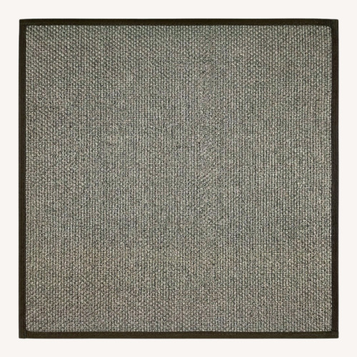 Used Dark Gray Fabric Area Rug 6' x 10' for sale on AptDeco