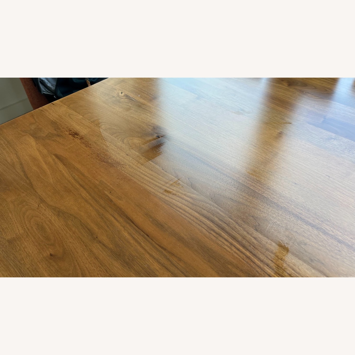 Article Seno Dark Brown Wood Dining Table - image-5